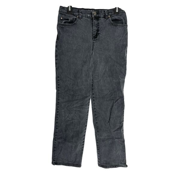 Style co Bootcut Jeans Womens Size 6 Gray Denim Easy Fit Mid Rise Cotton Blend - Picture 1 of 5